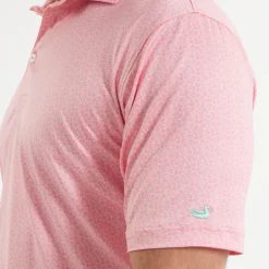Flyline Performance Polo - Oysters & Lemons