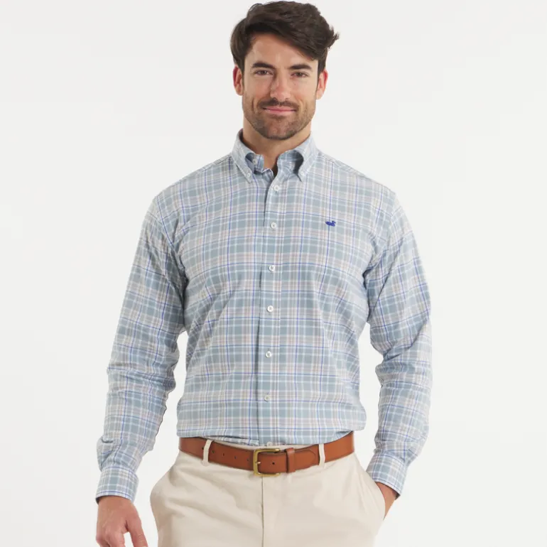 Grainger Performance Plaid Dress Shirt