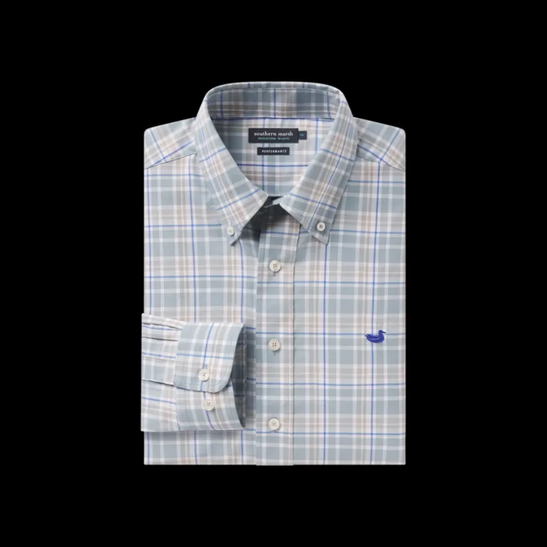 Grainger Performance Plaid Dress Shirt