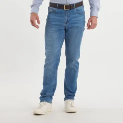 Greenville Stretch Denim Jean - Light Blue