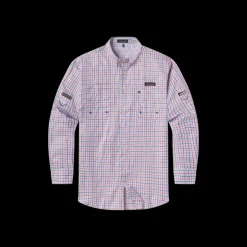 Harbor Cay Fishing Shirt - Abaco Grid
