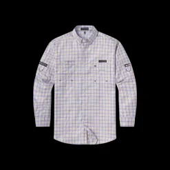 Harbor Cay Fishing Shirt - Abaco Grid