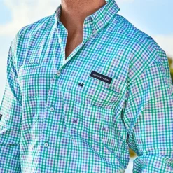 Harbor Cay Fishing Shirt - Drake Grid