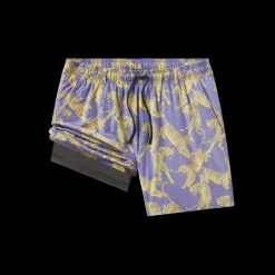 Harbor Stretch Lined Seawash™ Trunk - Tiger