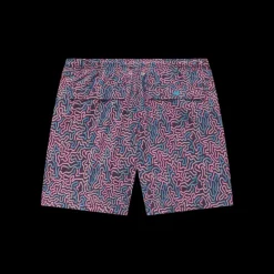 Harbor Stretch Trunk - Coral Fades