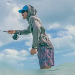 Harbor Stretch Trunk - Coral Fades
