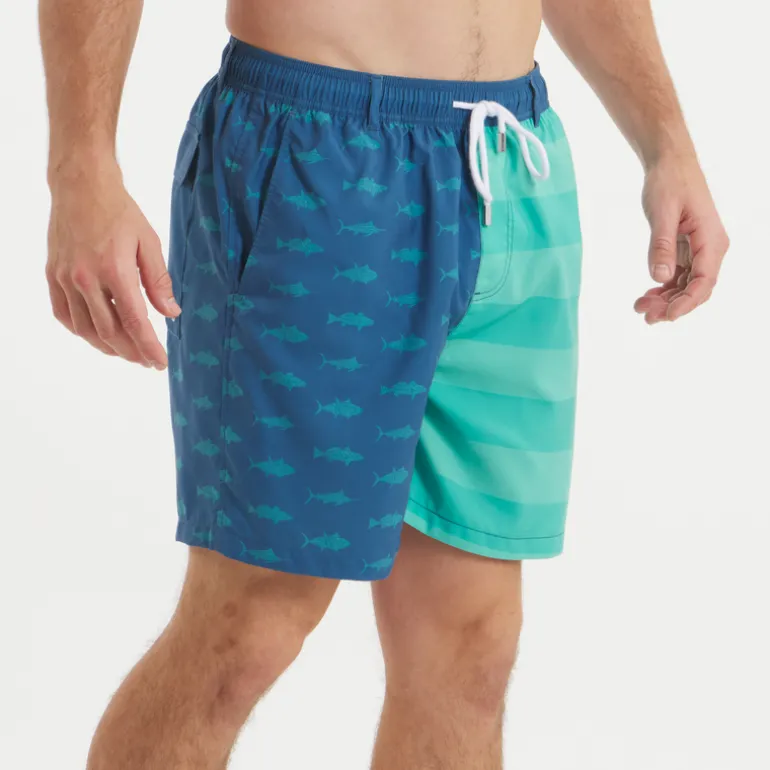 Harbor Swim Trunk - Freedom Fish