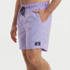 Harbor Swim Trunk - Salt & Lime