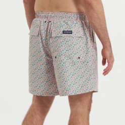 Harbor Swim Trunk - Salt & Lime