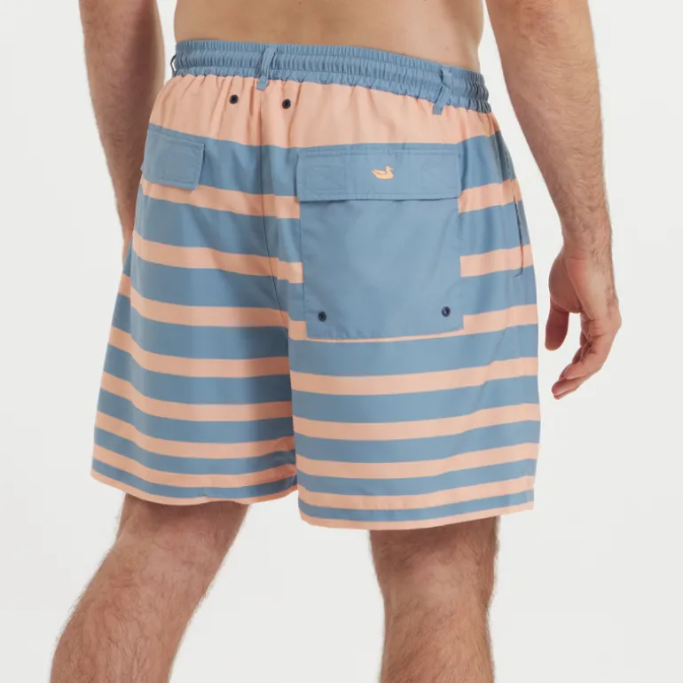 Harbor Swim Trunk - Stripe Fade