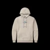 Hecho Heather Hoodie - Fly Outlines
