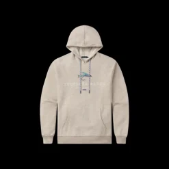 Hecho Heather Hoodie - Fly Outlines
