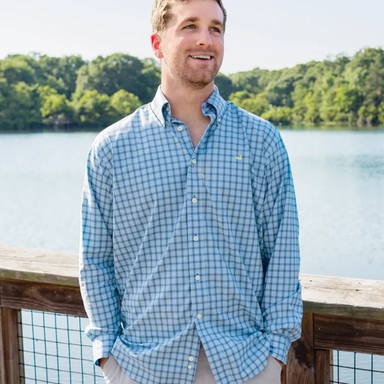 Idlewild Performance Gingham Dress Shirt