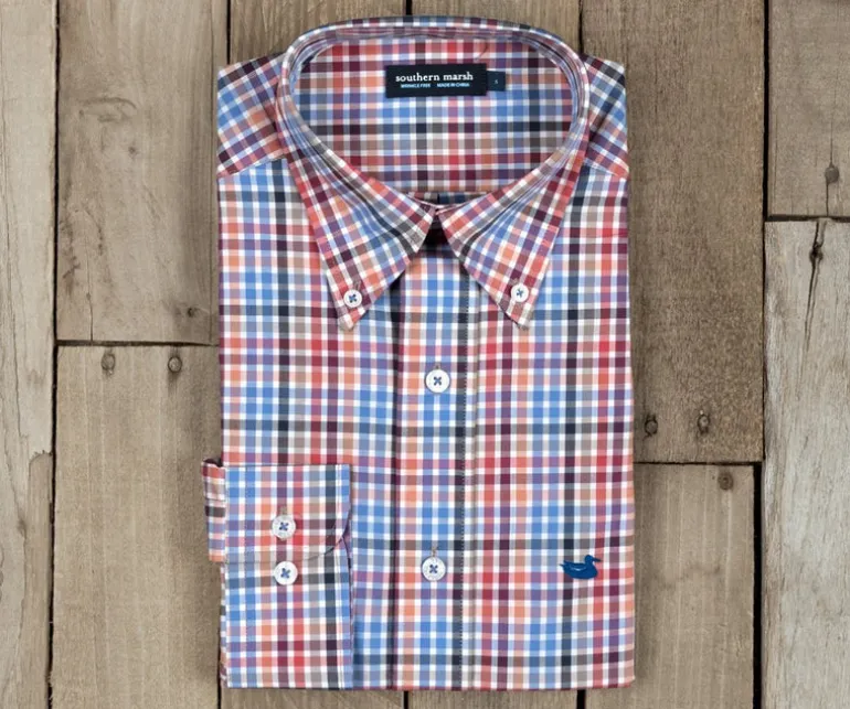 Juban Check Dress Shirt