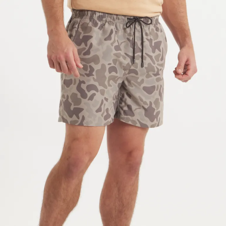 La Costa Lined Swim Trunk - Camo