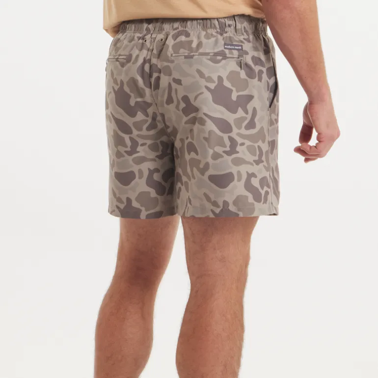 La Costa Lined Swim Trunk - Camo