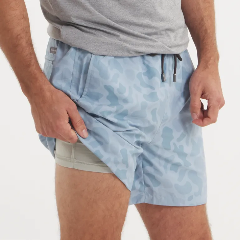 La Costa Lined Swim Trunk - Camo
