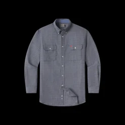 Leeward Textured Grid Shirt