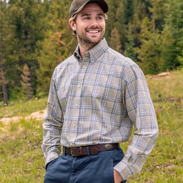 Lexington Windowpane Dress Shirt