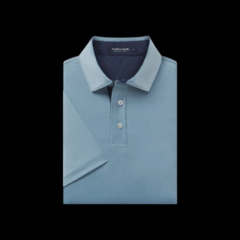 Lisbon Heather Performance Polo