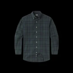 Lubbock Washed Plaid Dress Shirt