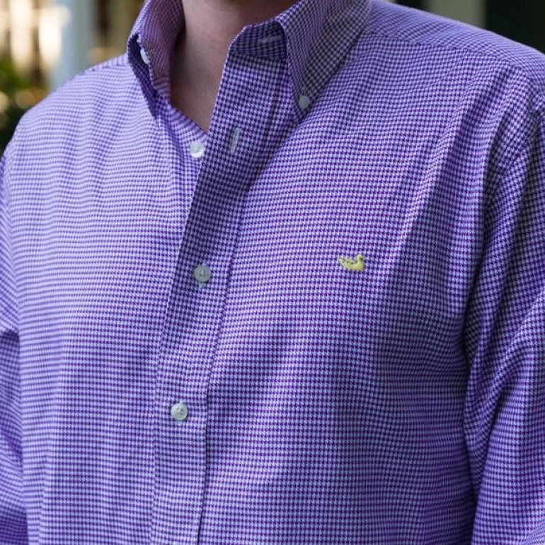 Mackenzie Houndstooth Dress Shirt