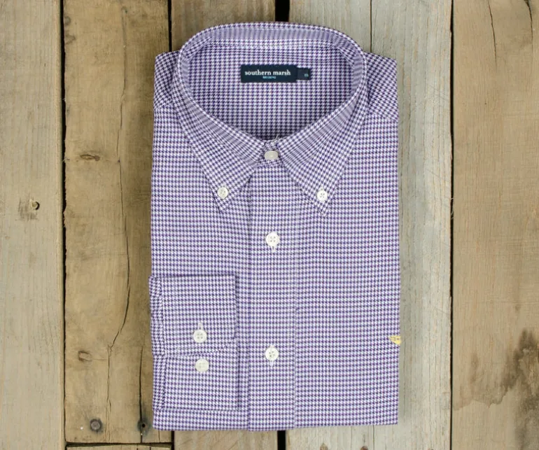 Mackenzie Houndstooth Dress Shirt