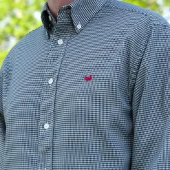 Mackenzie Houndstooth Dress Shirt