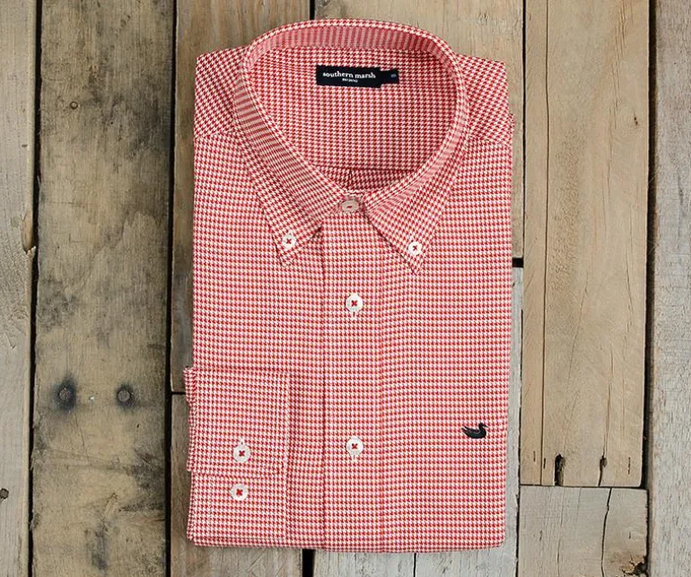Mackenzie Houndstooth Dress Shirt