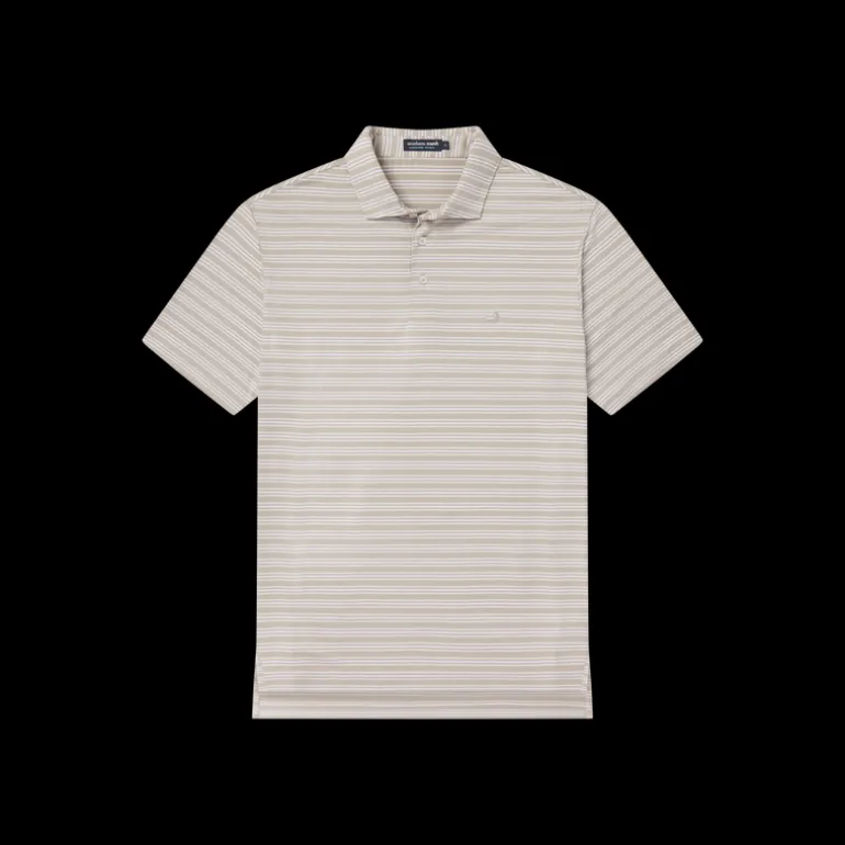 Maybourne Featherlight Stripe Polo