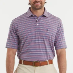 Maybourne Featherlight Stripe Polo