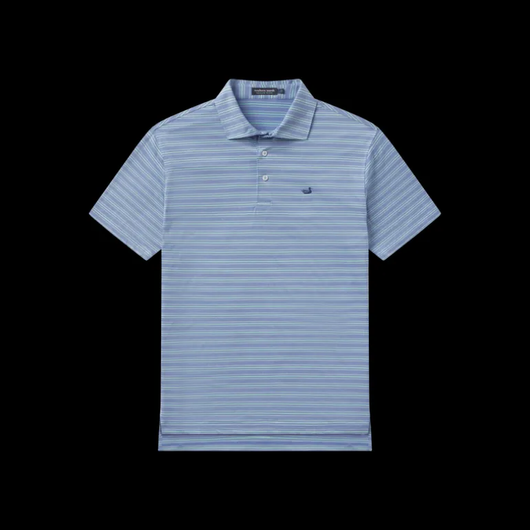 Maybourne Featherlight Stripe Polo