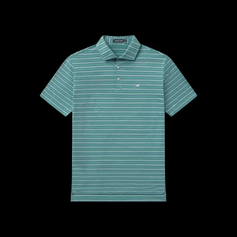 Maybourne Featherlight Stripe Polo