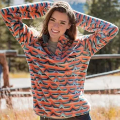 Moab Stripe Fleece Pullover