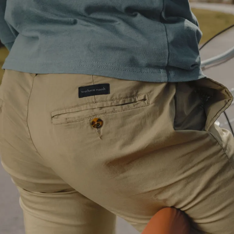 Nantucket Performance Pant - Burnt Taupe