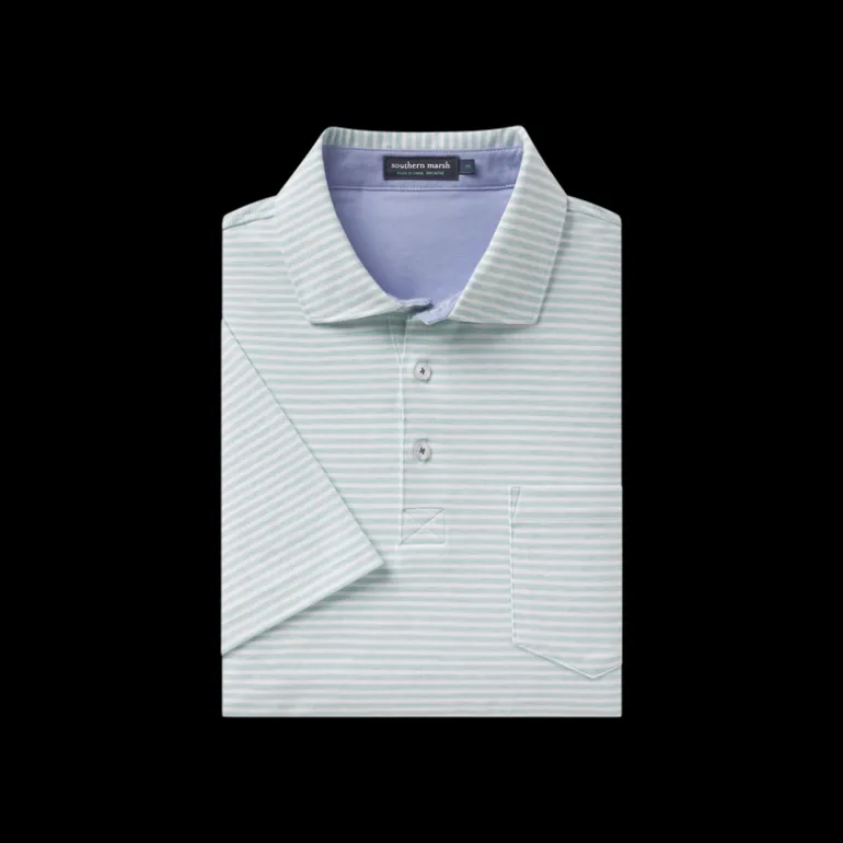 Nantucket Relaxed Polo - Stripe