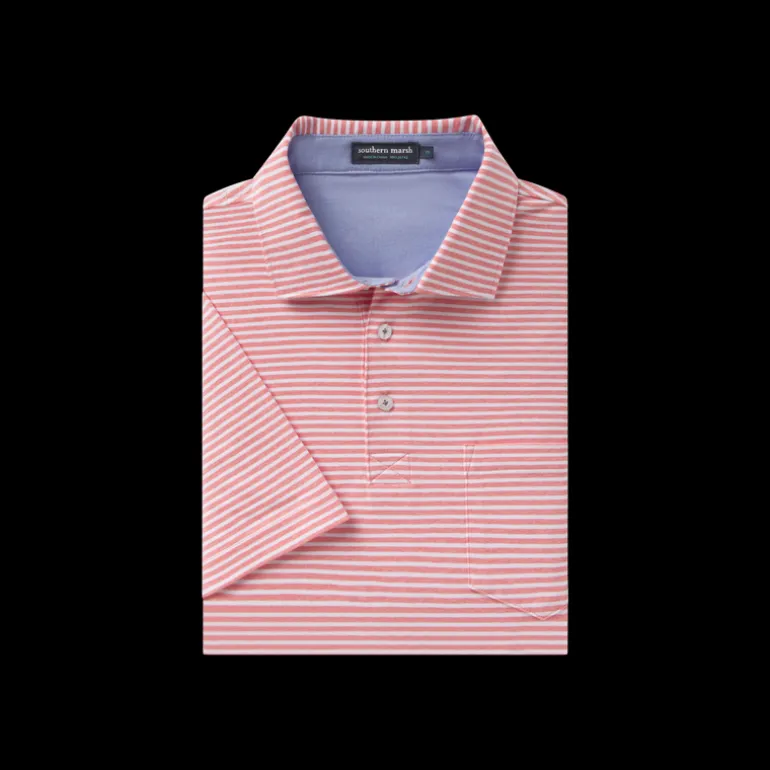 Nantucket Relaxed Polo - Stripe