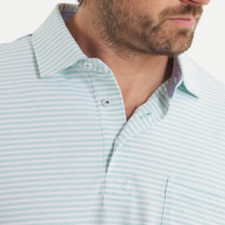 Nantucket Relaxed Polo - Stripe