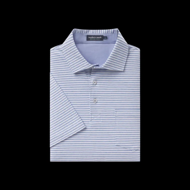 Nantucket Relaxed Polo - Stripe