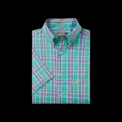 Natahala Plaid Dress Shirt - Short Sleeve