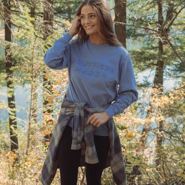 Plateau Embossed Sweatshirt