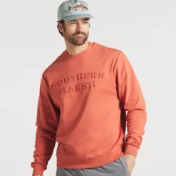 Plateau Embossed Sweatshirt