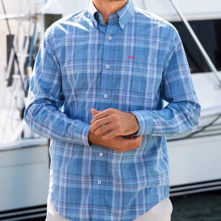 Potomac Relaxed Plaid Dress Shirt