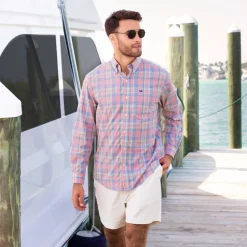 Potomac Relaxed Plaid Dress Shirt