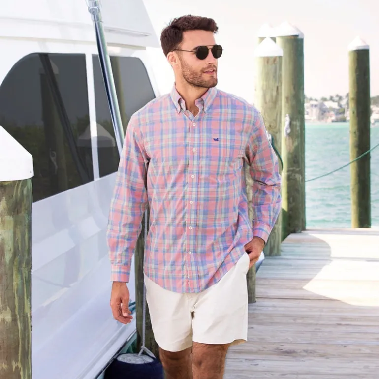 Potomac Relaxed Plaid Dress Shirt