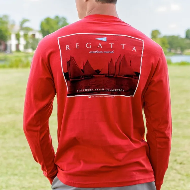 Regatta Flag Tee - Long Sleeve