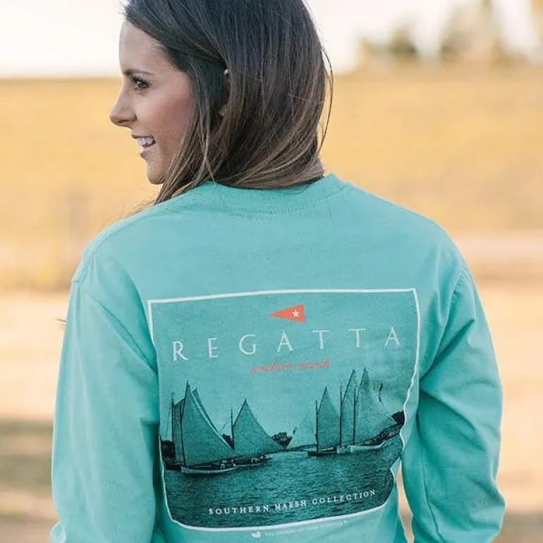 Regatta Flag Tee - Long Sleeve