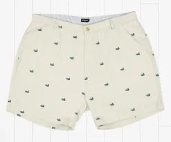 Regatta Short with Printed Ducks - 6in. Flat