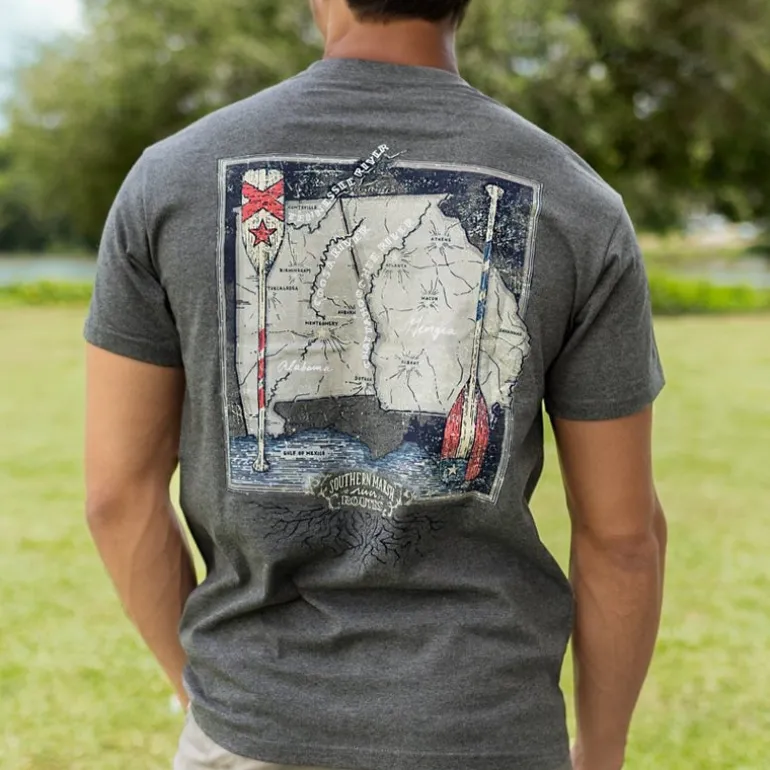River Route Collection Tee - Alabama & Georgia