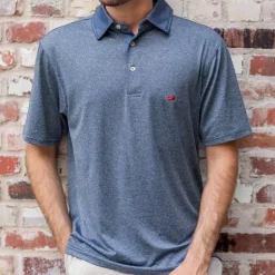 Rutledge Heather Performance Polo